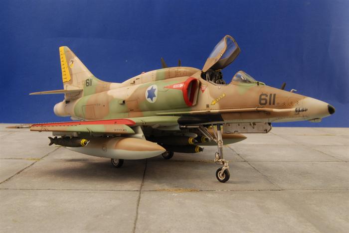 “Little but Bad…” – Douglas A-4 F “Ayit” dal kit Hasegawa in scala 1/48.