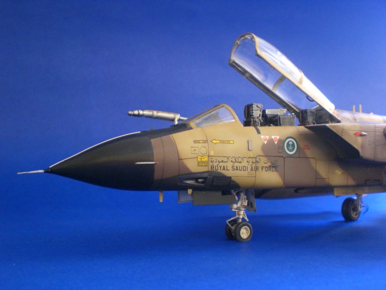 Tornado IDS “Royal Saudi Air Force” dal kit Italeri in scala 1/48.