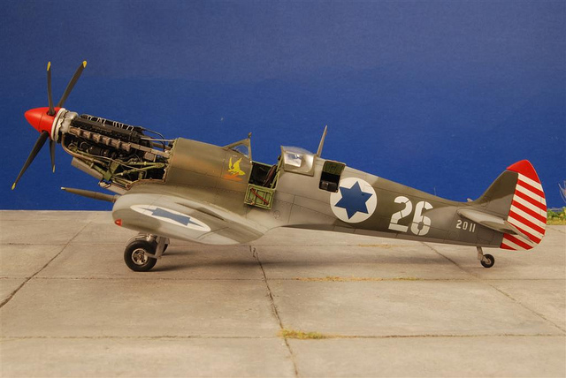 The Shield of David – Spitfire Mk.IXe dal kit ICM in scala 1/48.