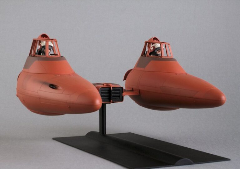 Star Wars – Cloud Car – Modello autocostruito.