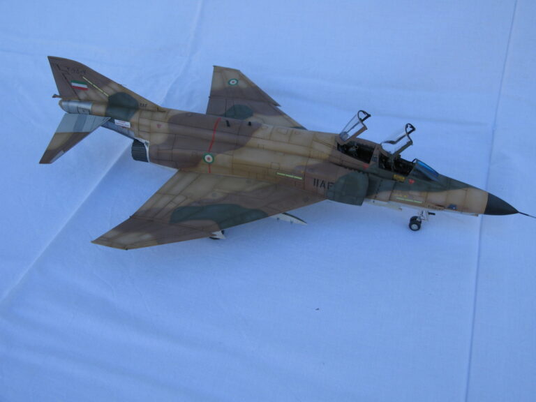 The Iranian Eye – RF-4 E Phantom dal kit Hasegawa in scala 1/48.