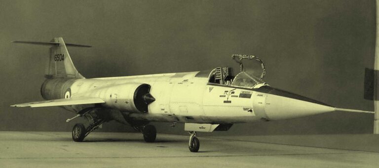 Lockheed F 104G “Starfighter” ….. ovvero quei favolosi anni ’60 – dal kit Revell in scala 1/48.