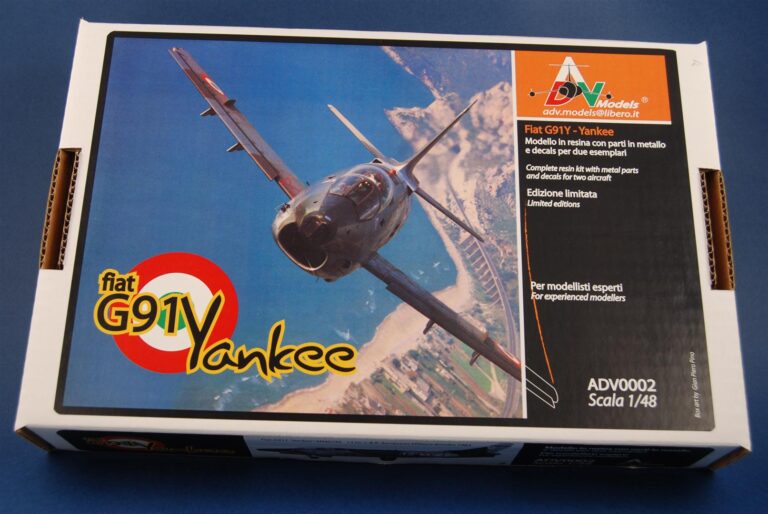 Kit Review: G-91Y “Yankee” – ADV Models in scala 1/48.