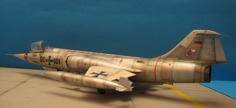 Lockheed F-104 G “Starfighter” – JaBo 33 dal kit Hasegawa in scala 1/48.