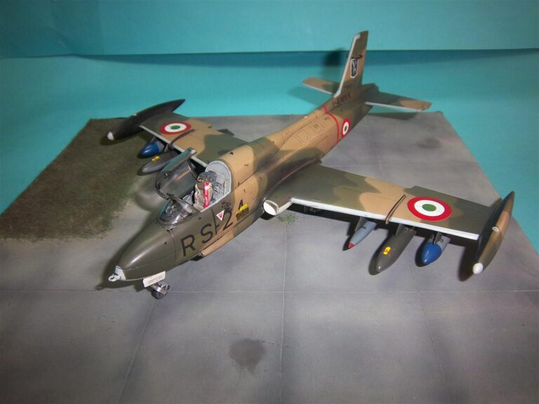 Il “Macchino” della Sperimentale – MB.326K dal kit ESCI in scala 1/48.