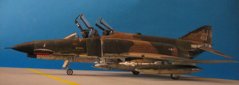 “..And kill Migs..” MDD F4E Phantom II dal kit ESCI in scala 1/48.