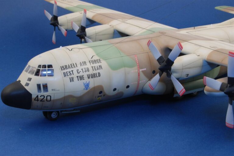 The Entebbe Raider – KC-130H dal kit Italeri in scala 1/72.