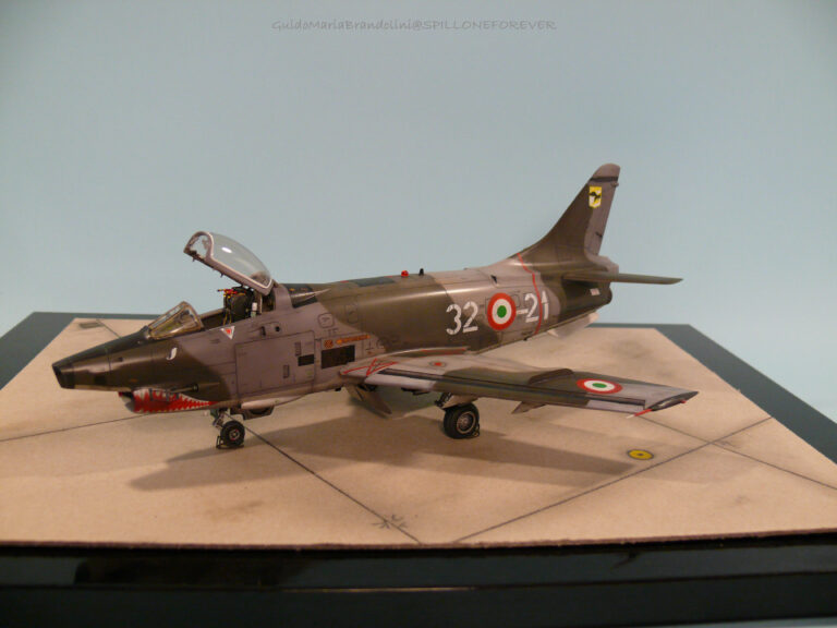 Fiat G-91Y “Yankee” dal kit ADV Models in scala 1/48.