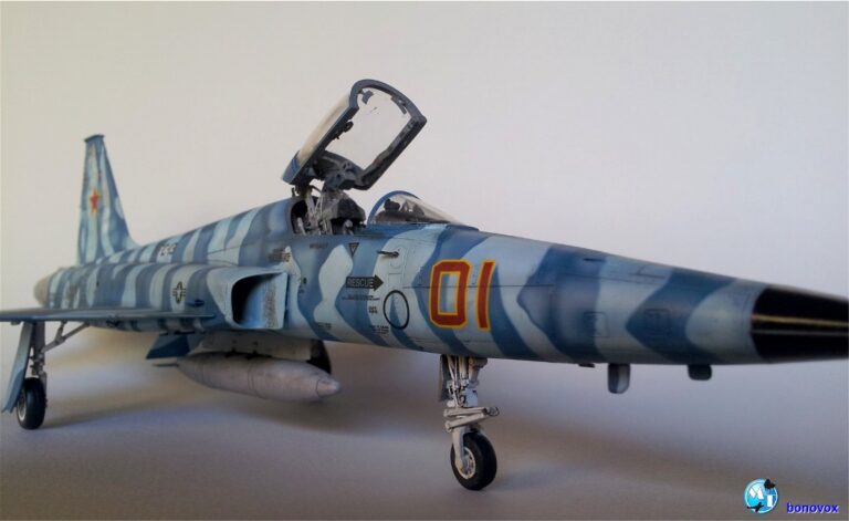 Blue Saint Aggressor – F-5E Tiger II dal kit AFV Club in scala 1/48.