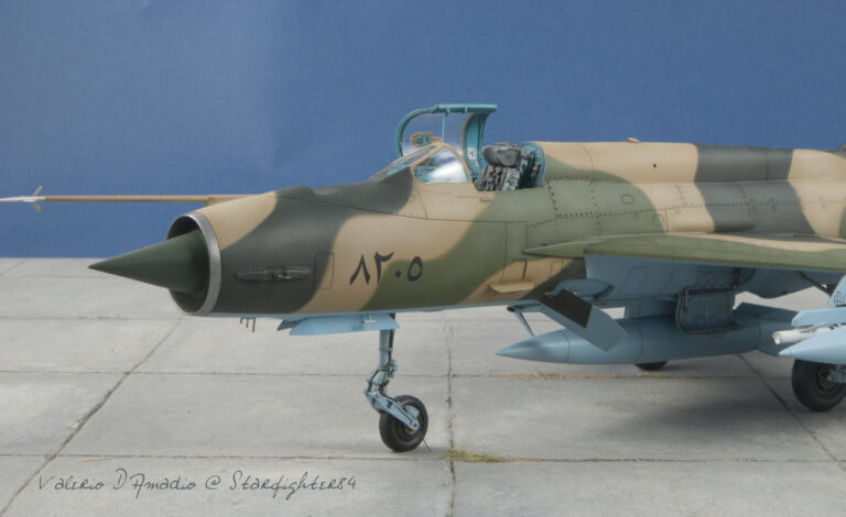 The Yom Kippur Warrior – Mig-21 MF dal kit Academy in scala 1/48.