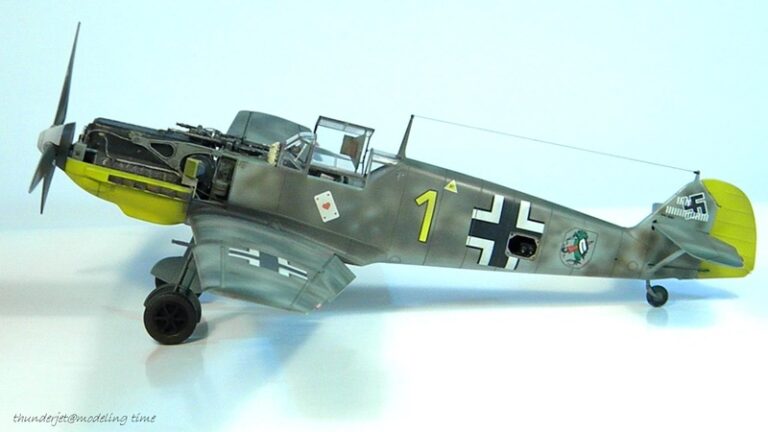 The Battle for Britain – Bf.109 E-3 dal kit Eduard in scala 1/48.