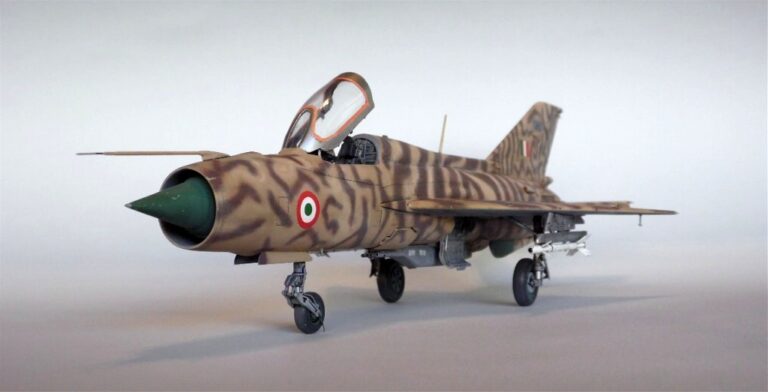 La Tigre Indiana – MIG-21FL “Tiger” I.A.F. – Dal Kit Academy in scala 1/48.