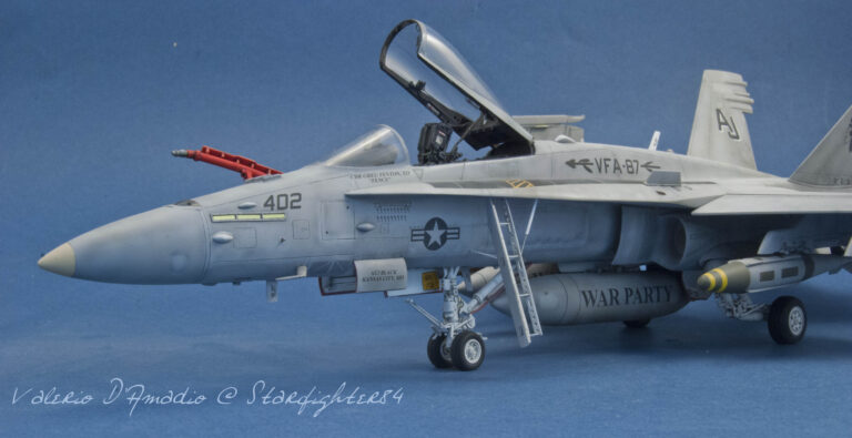 No Hornet? No War… Party! – F/A-18C Dal kit Hasegawa in scala 1/48.