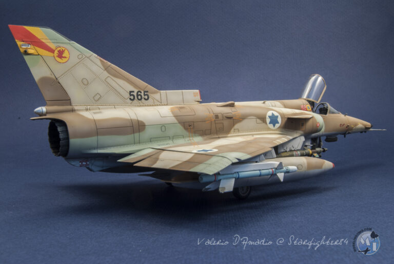 I.A.I. Kfir C-7 dal kit Kinetic in scala 1/48.