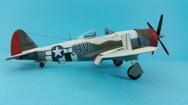 P-47 D-26 “Jugs over Germany” dal kit Eduard in scala 1/48.