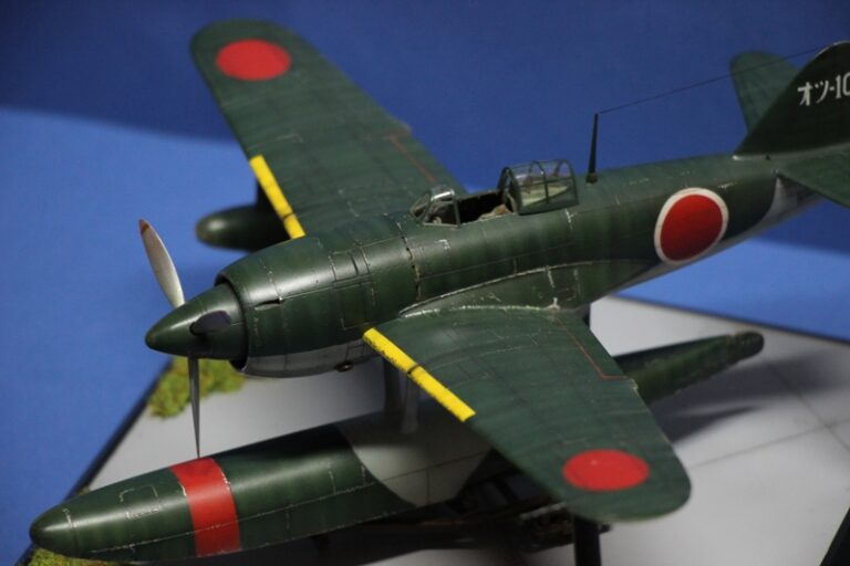 N1K1 “Kyofu” dal kit Tamiya in scala 1/48.