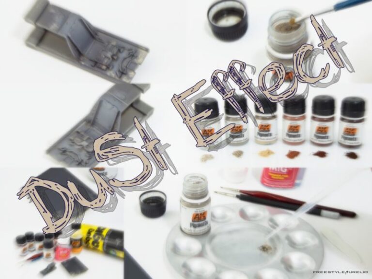 Tutorial Utilizzo Pigmenti nel modellismo – Dust effect with Pigments.