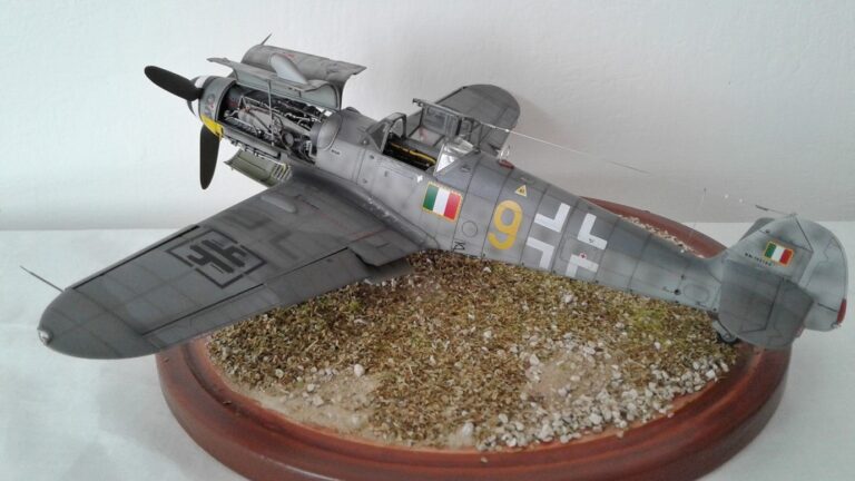 Messerschmitt Bf.109 G6 “9 Giallo” – dal kit Trumpeter in scala 1/32.