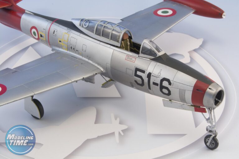 Un Getto Tonante per l’AMI – F-84G Thunderjet dal kit Revell in scala 1/48.