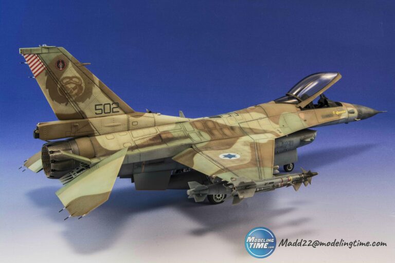 F-16C “Barak” Heyl Ha’Avir – dal kit Kinetic in Scala 1/48