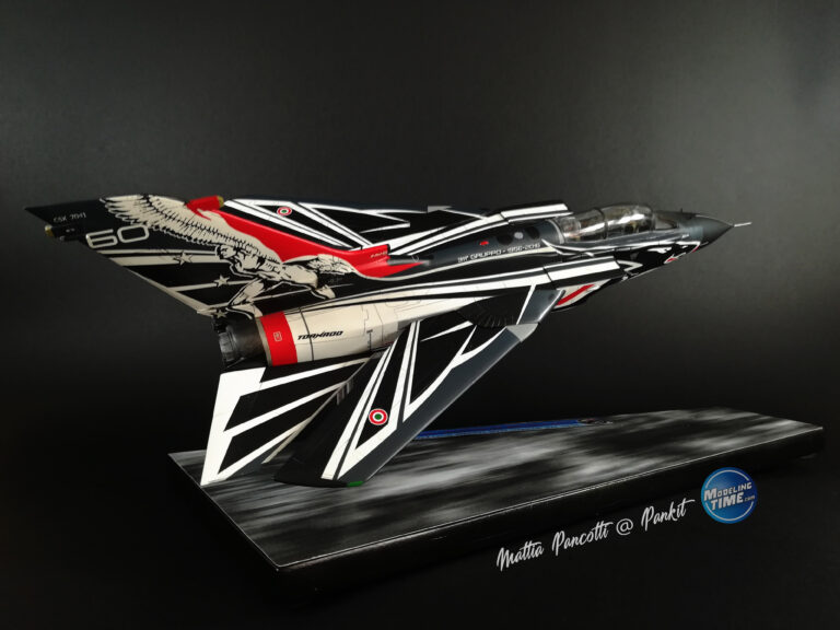 Panavia Tornado “Special Color 311° Gruppo” – In Flight Display dai kit Italeri in scala 1/48.