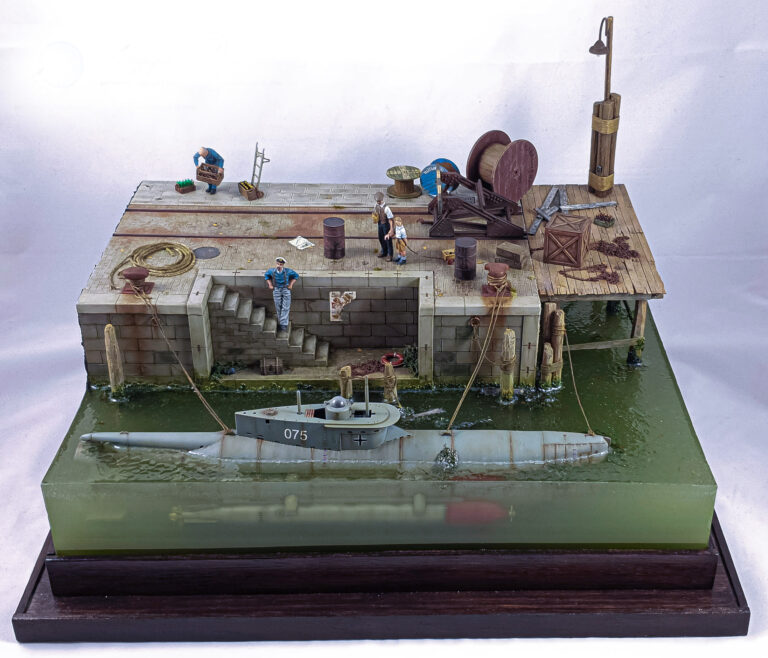 La Manica aspetta… – Seehund with Water Effect Diorama in scala 1/35.