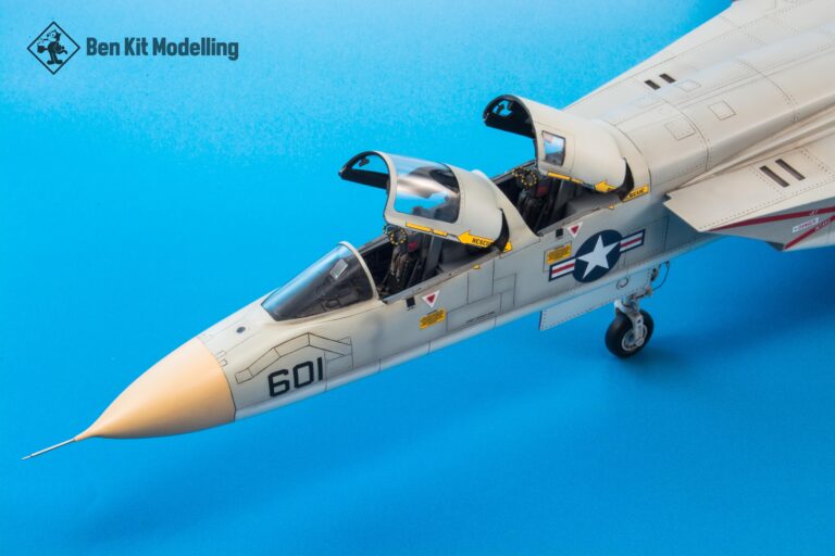 RA-5C Vigilante dal kit Trumpeter in scala 1/48.