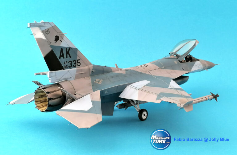 The Franken-Viper: F-16C “Blue Splinter” dal kit Tamiya in Scala 1/48.
