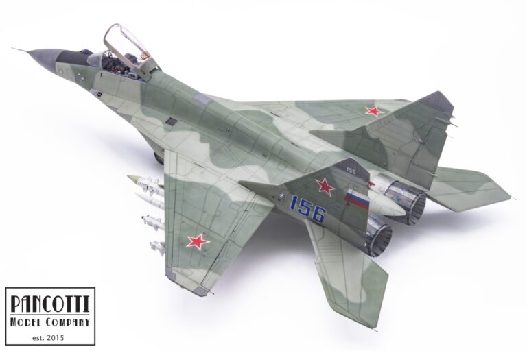 Mig-29 M (Fulcrum-E) “156 Blue” dal kit Trumpeter in scala 1/32.