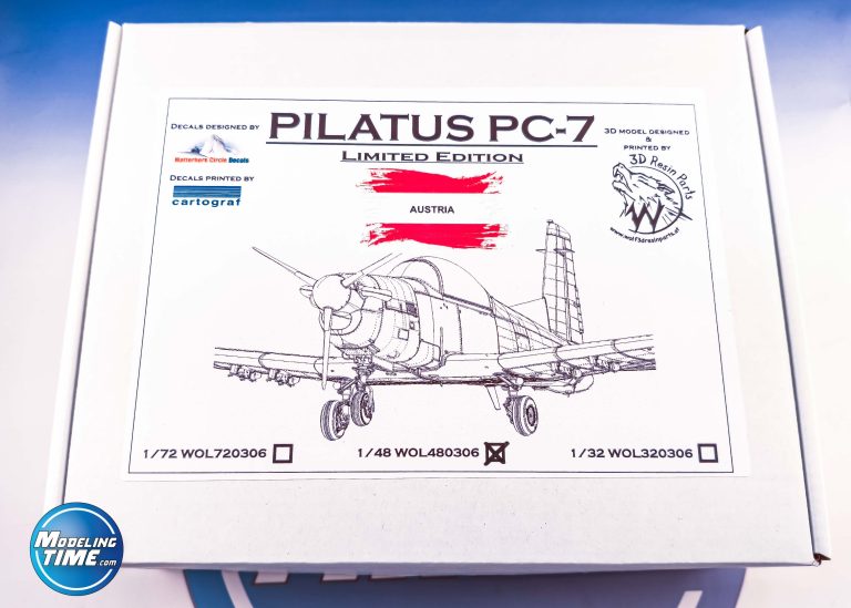 Kit Review: Pilatus PC-7 – Wolf3D Resin Parts in scala 1/48.